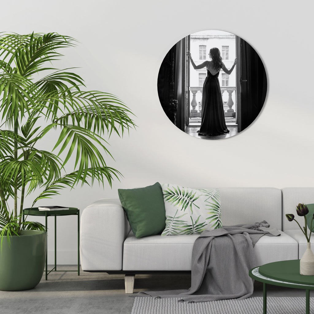 WINDOW TO WONDERS Runde Wanddekoration Ø 69 cm