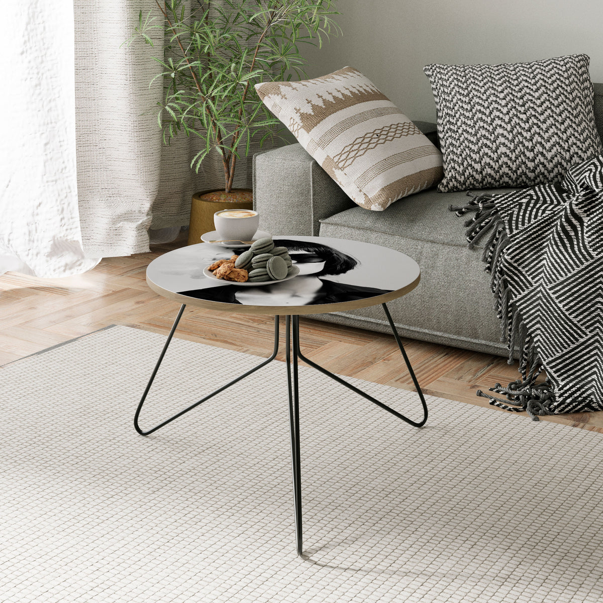 SMOKY BELLE Couchtisch