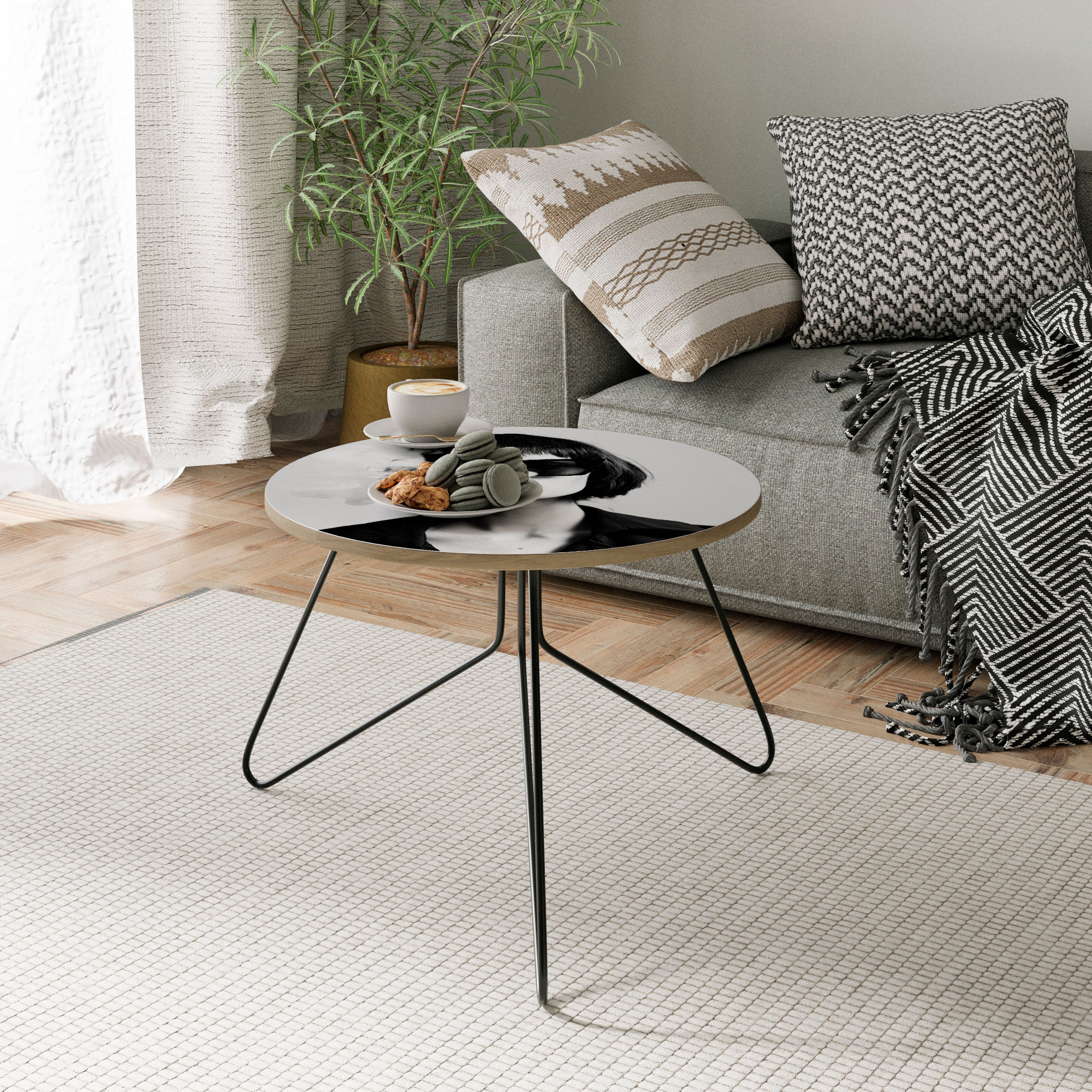 SMOKY BELLE Couchtisch
