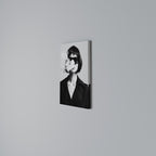 SMOKY BELLE Vertical Canvas Print