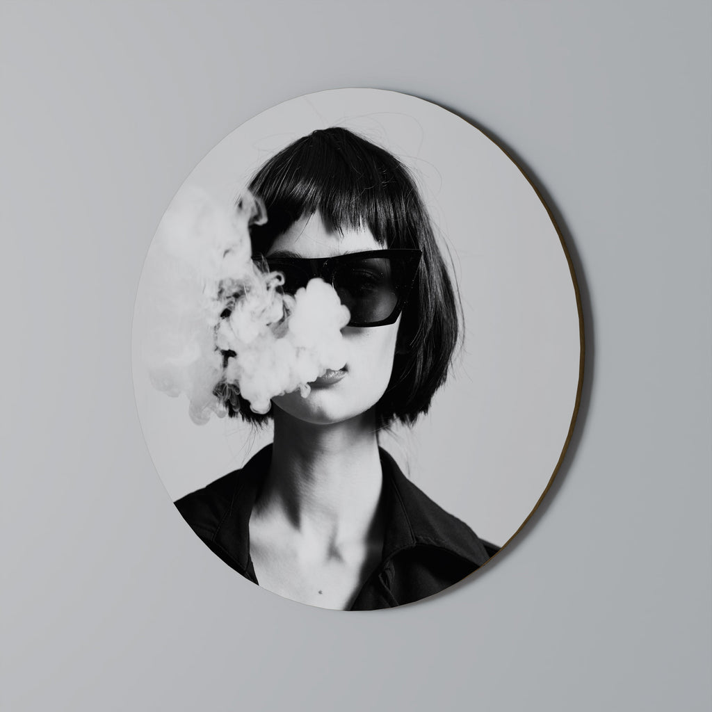 SMOKY BELLE Runde Wanddekoration Ø 69 cm