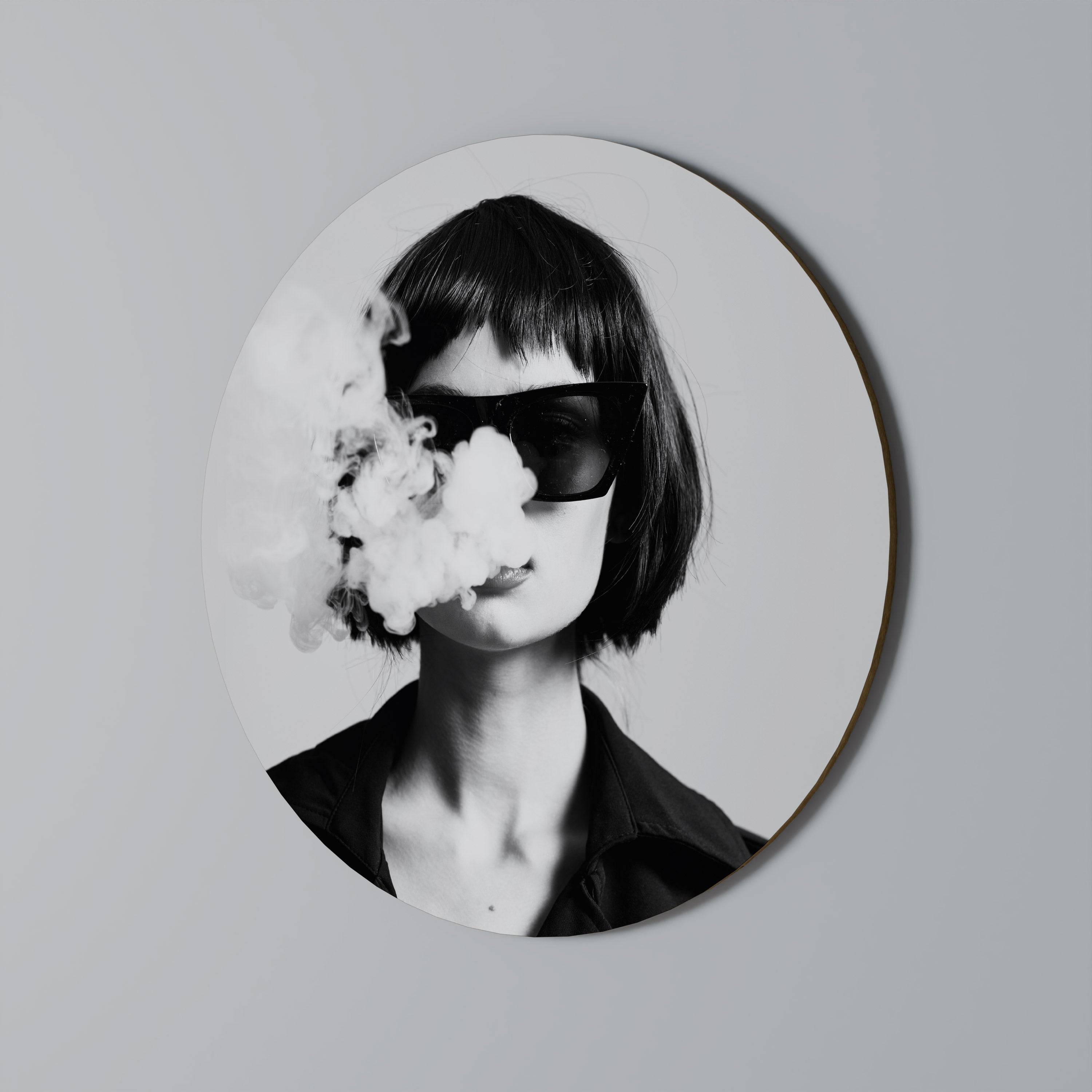 SMOKY BELLE Runde Wanddekoration Ø 69 cm