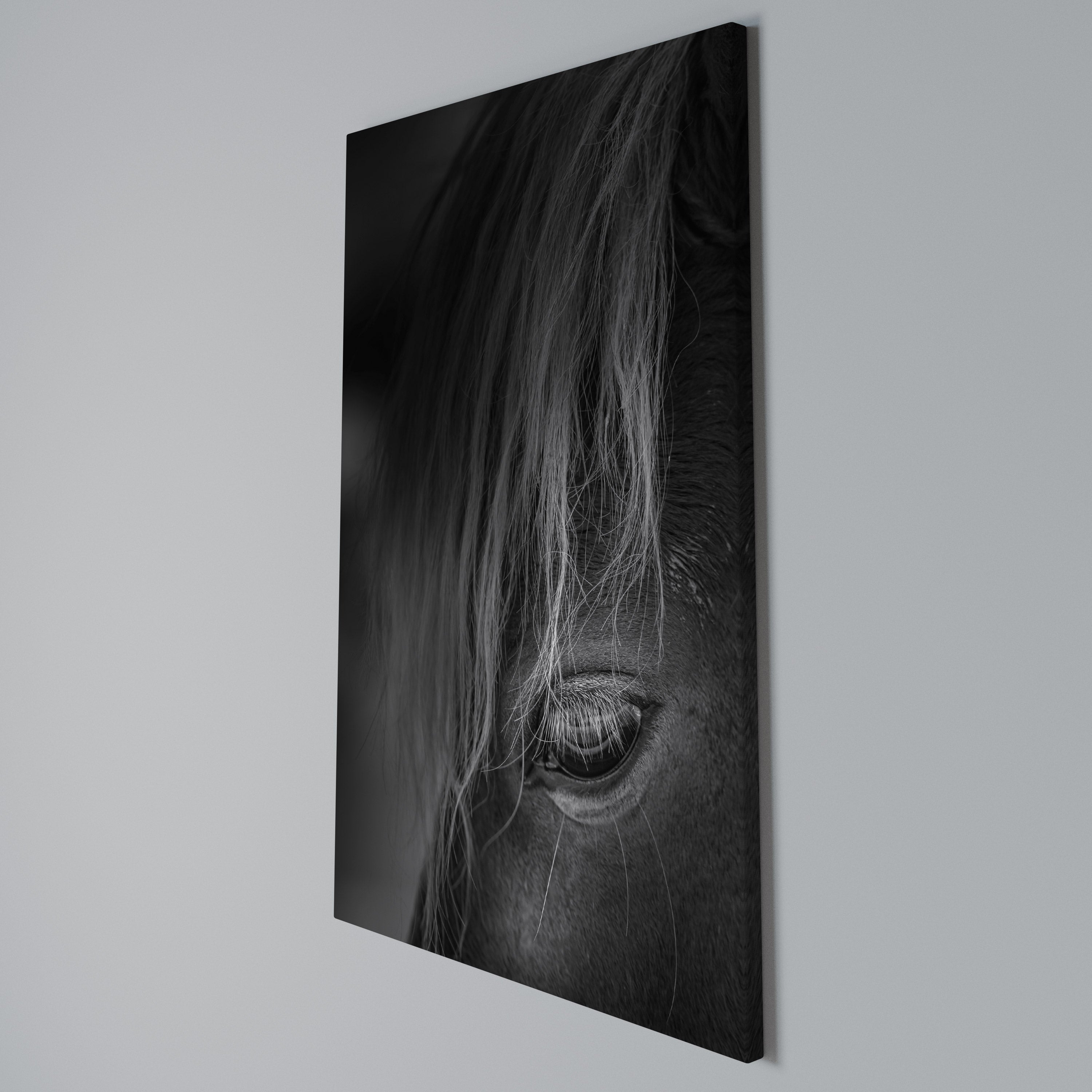 SILENT STRENGTH Vertical Canvas Print