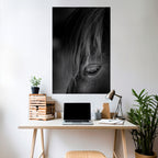 SILENT STRENGTH Selbstklebendes Poster - Hochformat