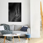 SILENT STRENGTH Selbstklebendes Poster - Hochformat