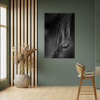 SILENT STRENGTH Selbstklebendes Poster - Hochformat