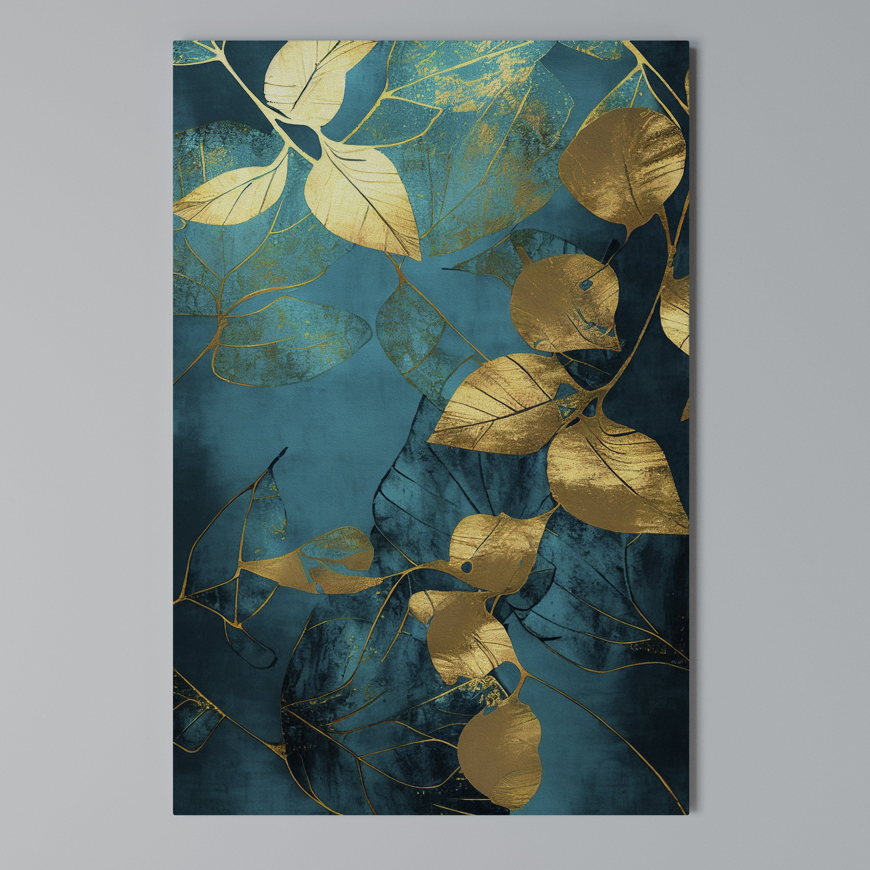 FOLIAGE FANTASIA Vertical Canvas Print