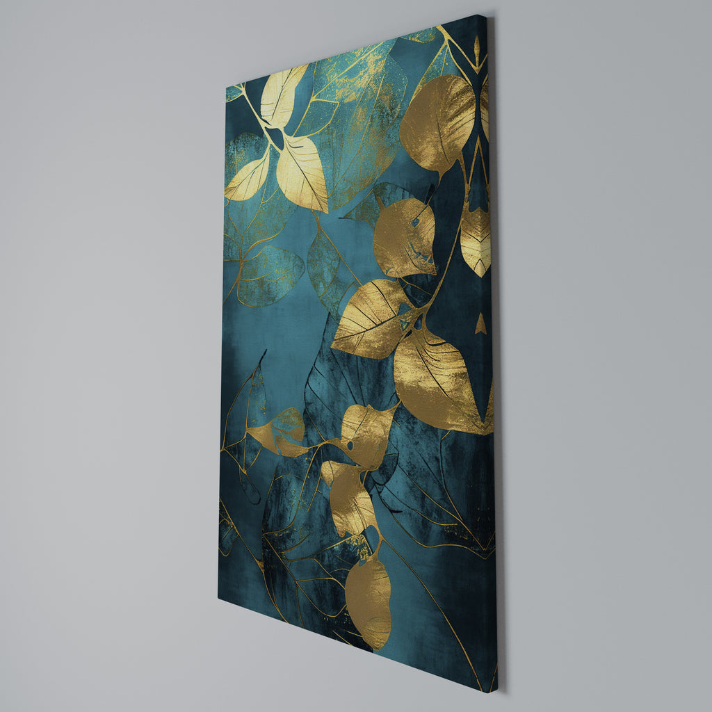 FOLIAGE FANTASIA Vertical Canvas Print
