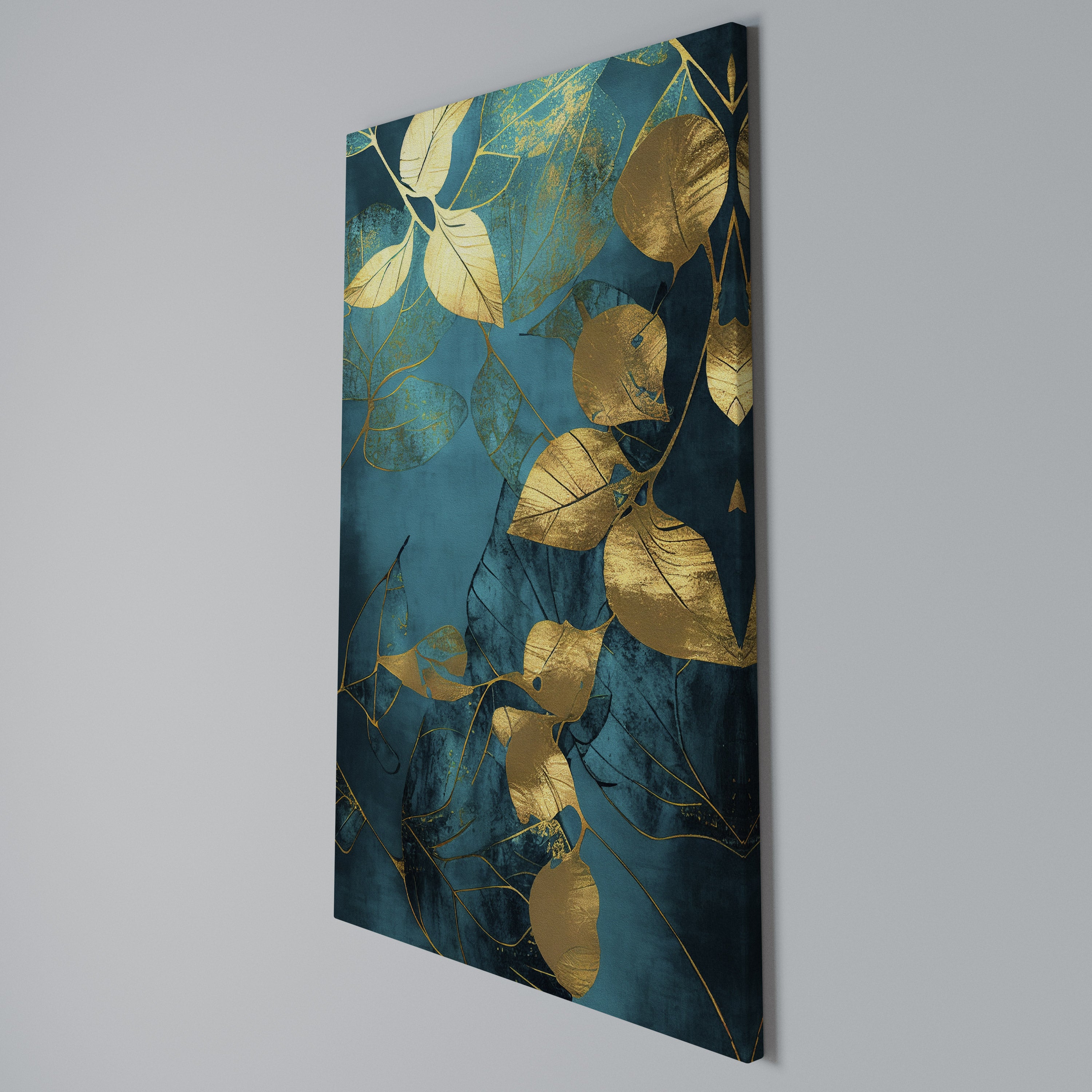 FOLIAGE FANTASIA Vertical Canvas Print