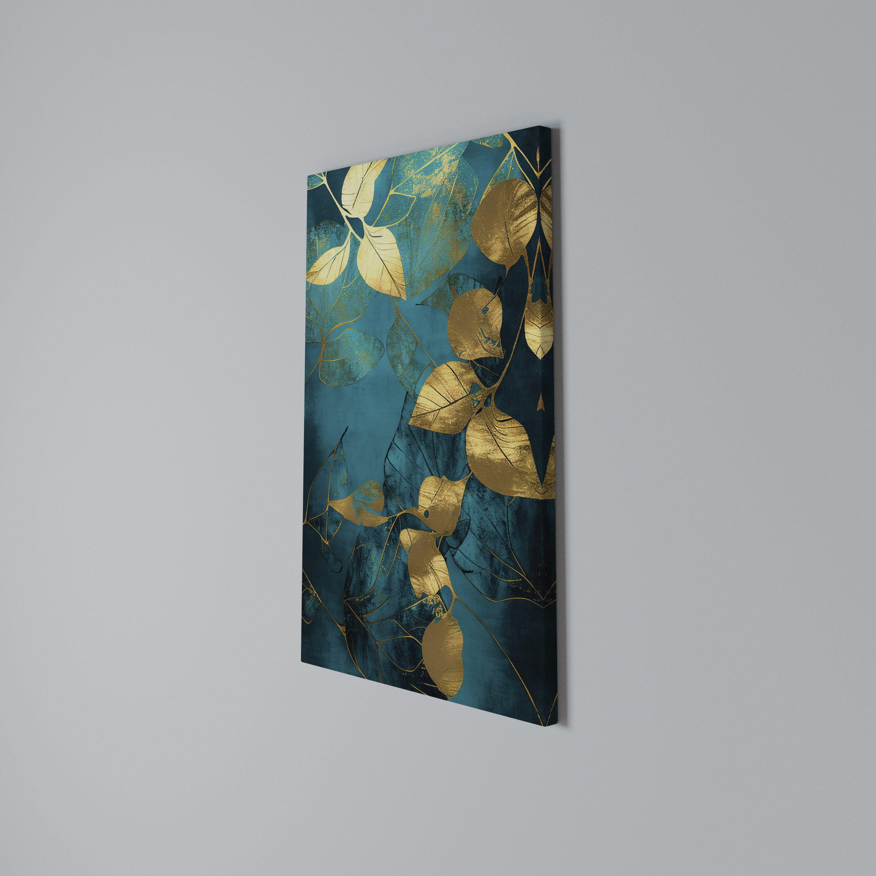 FOLIAGE FANTASIA Vertical Canvas Print