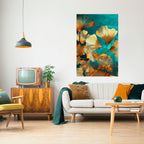 LUMINOUS FOLIAGE Selbstklebendes Poster - Hochformat