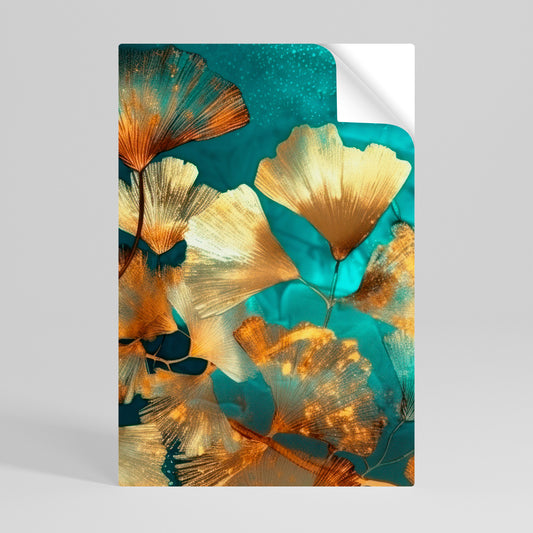 LUMINOUS FOLIAGE Selbstklebendes Poster - Hochformat