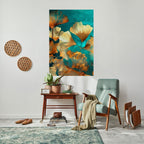 LUMINOUS FOLIAGE Selbstklebendes Poster - Hochformat