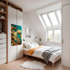 LUMINOUS FOLIAGE Selbstklebendes Poster - Hochformat