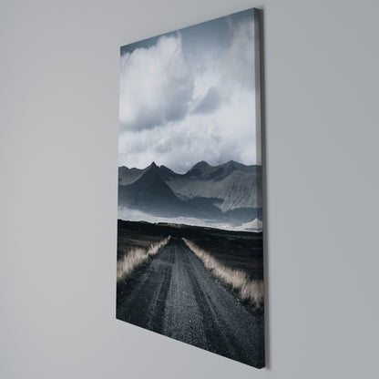 FOGBOUND HEIGHTS Vertical Canvas Print