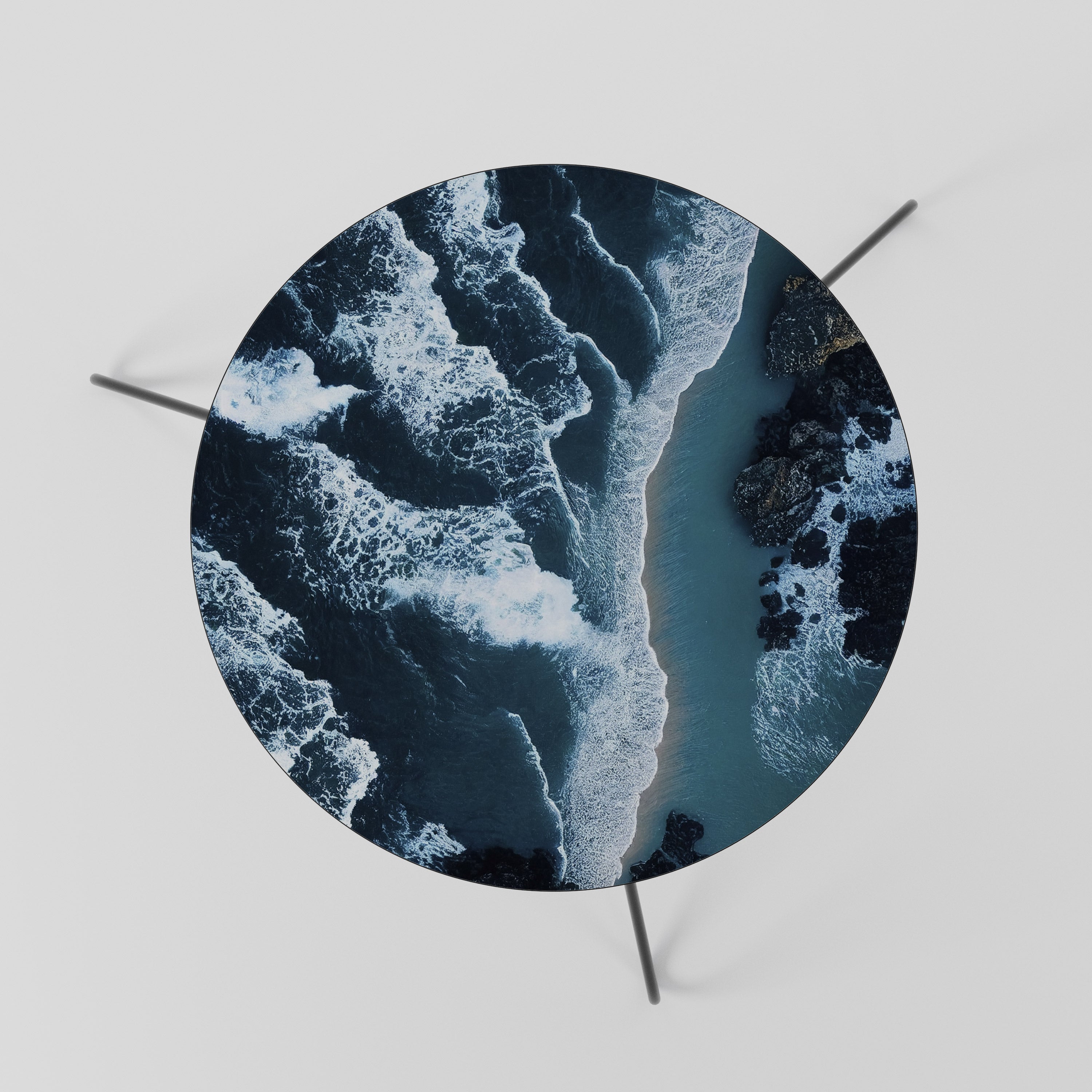 COSMIC COASTLINE Couchtisch 60