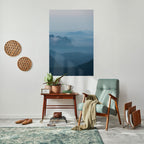 MISTY MOUNTAIN WHISPER Selbstklebendes Poster - Hochformat