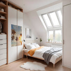 WHISPERING PALM LEAVES Selbstklebendes Poster - Hochformat