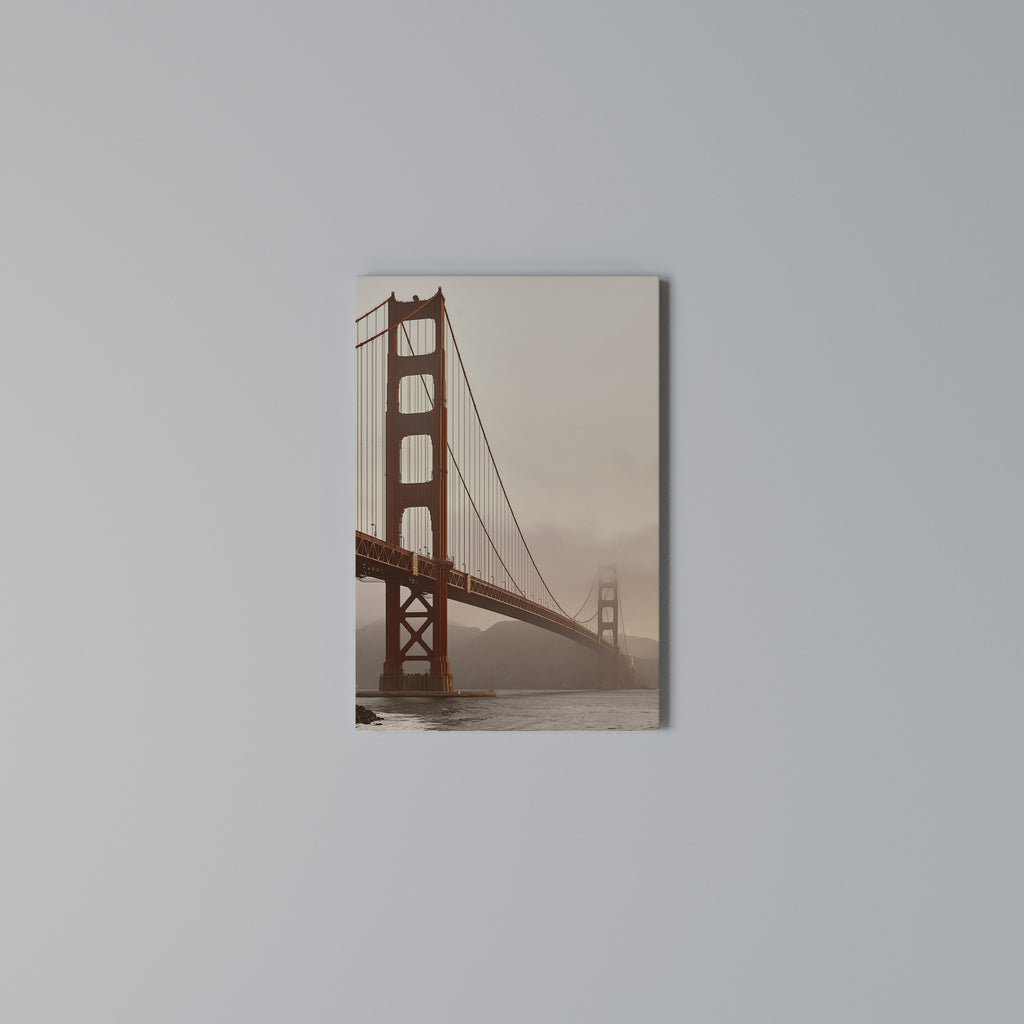 BRIDGE OF DREAMS Vertical Canvas Print