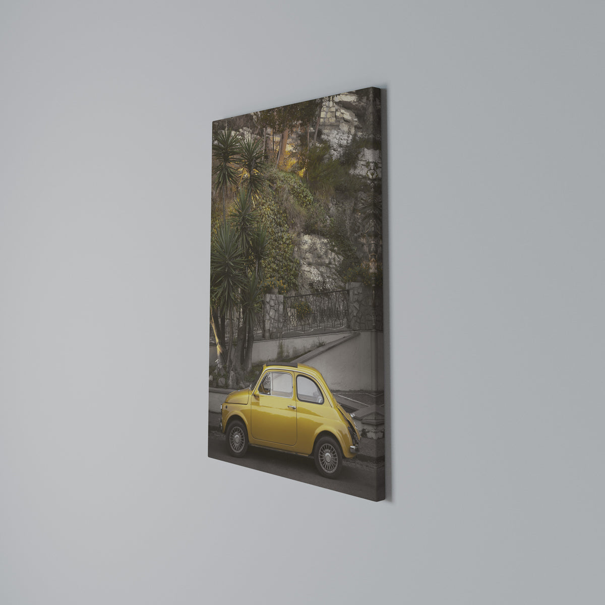 JOYFUL JOURNEY Vertical Canvas Print