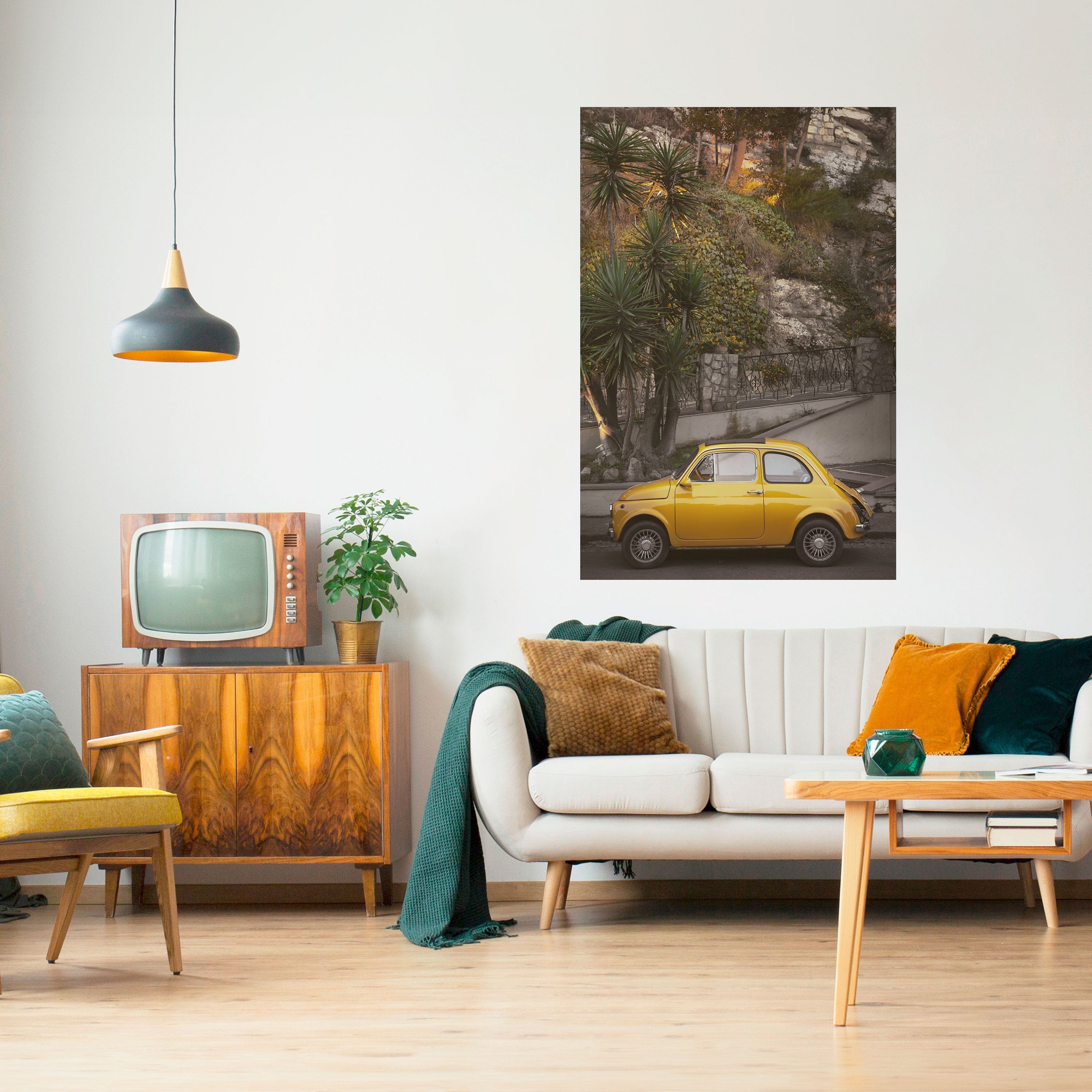 JOYFUL JOURNEY Vertikales Poster zum Abziehen und Aufkleben