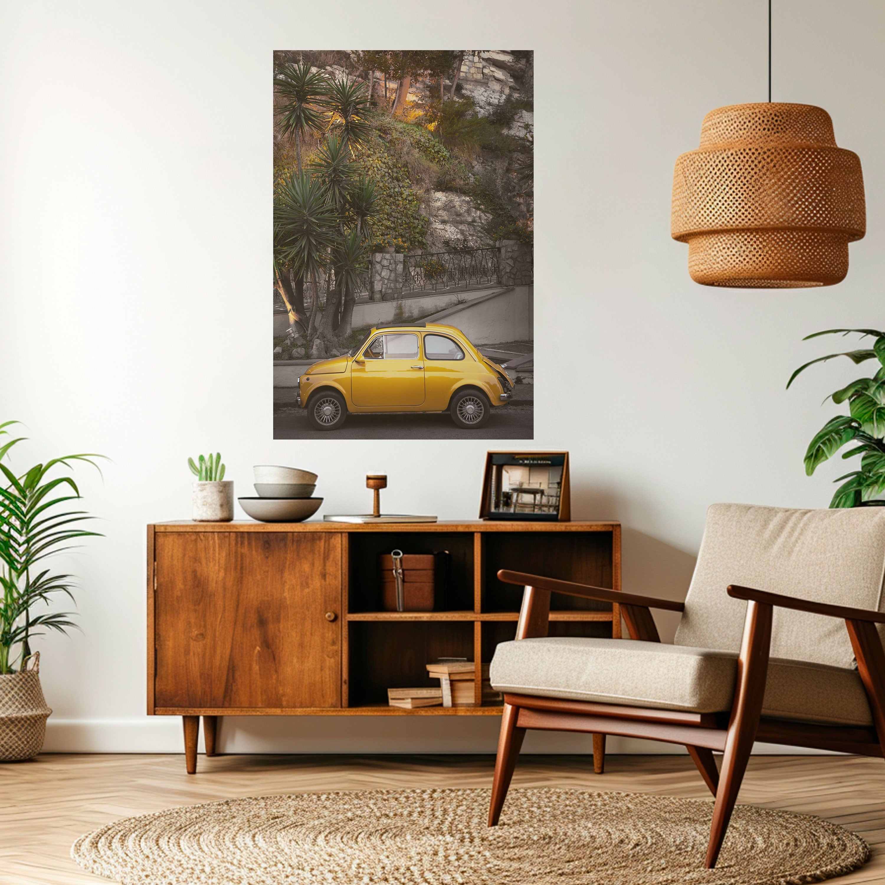 JOYFUL JOURNEY Vertikales Poster zum Abziehen und Aufkleben
