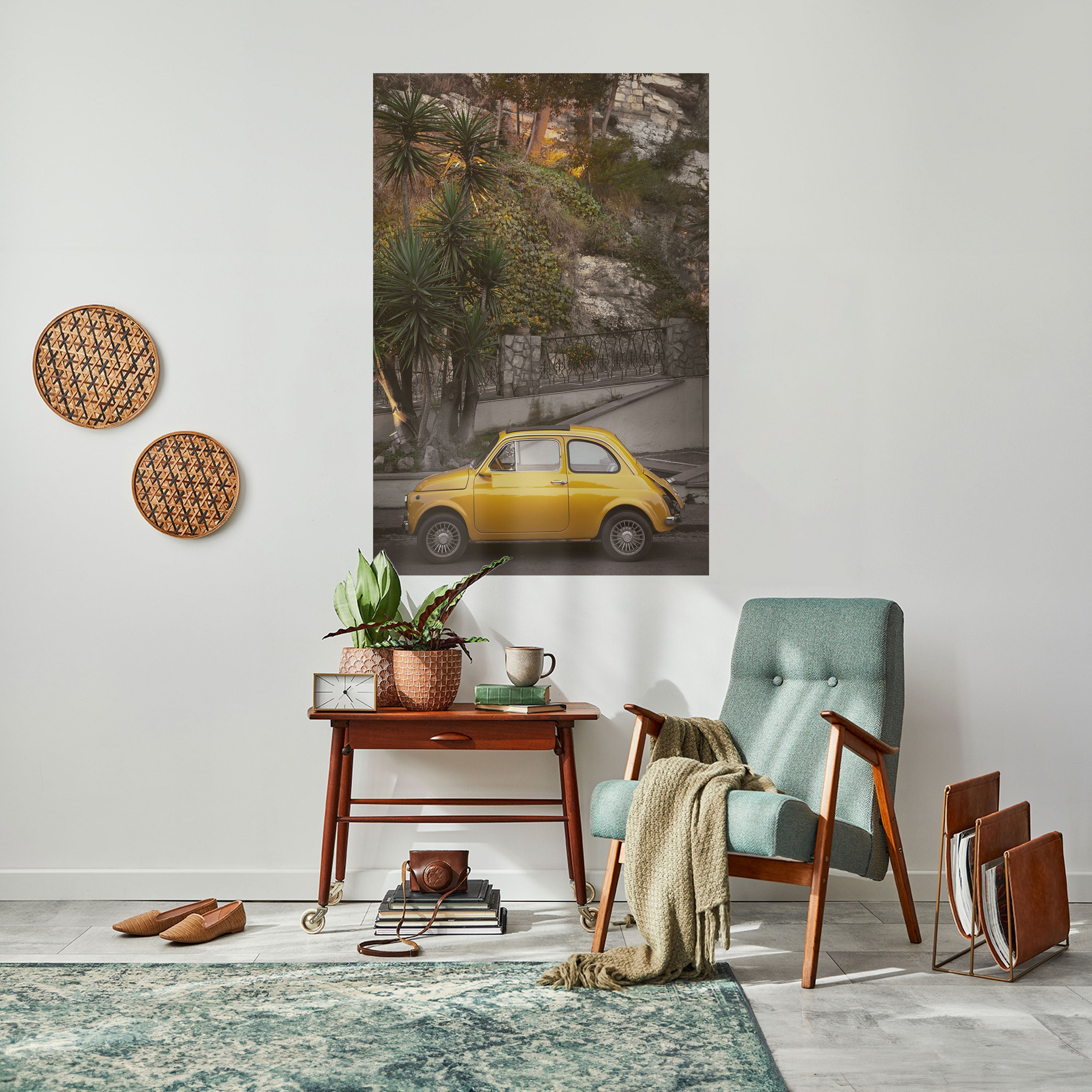 JOYFUL JOURNEY Vertikales Poster zum Abziehen und Aufkleben
