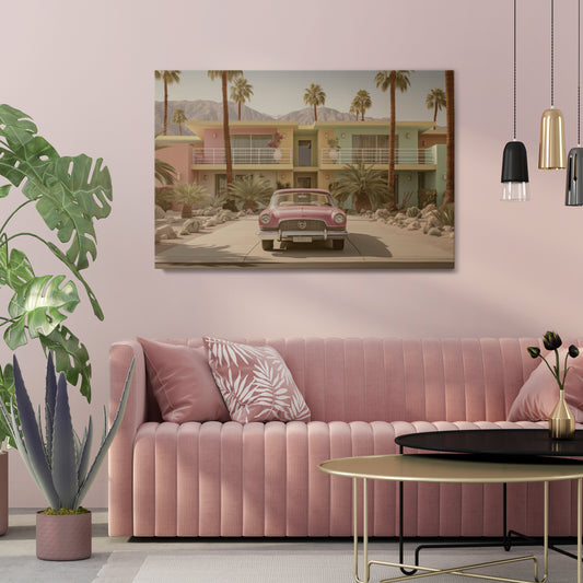 CALIFORNIAN STYLE Horizontal Canvas Print