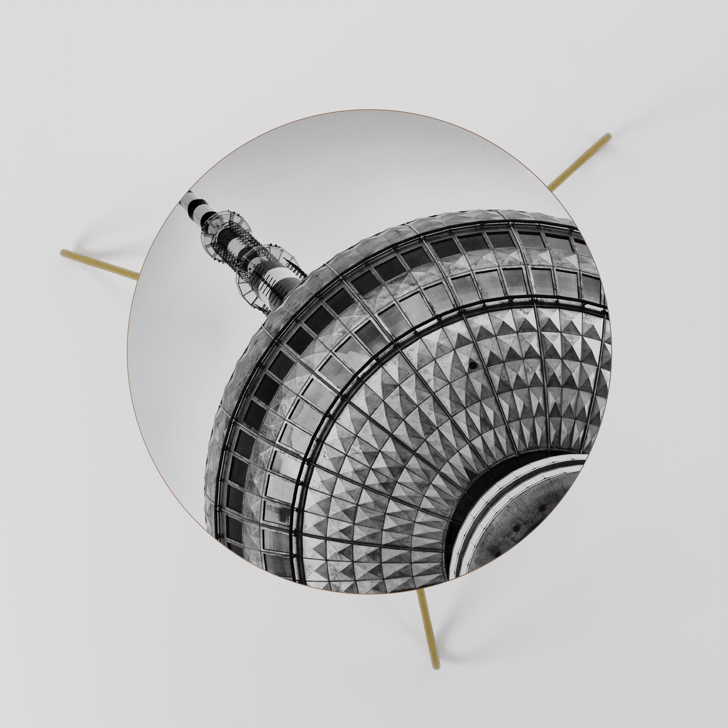 BERLINER FERNSEHTURM Couchtisch 60