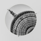 BERLINER FERNSEHTURM Couchtisch Ø 69 cm