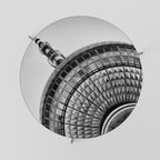 BERLINER FERNSEHTURM Couchtisch Ø 69 cm