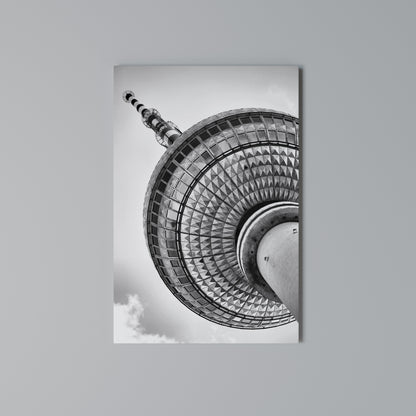 BERLINER FERNSEHTURM Vertical Canvas Print