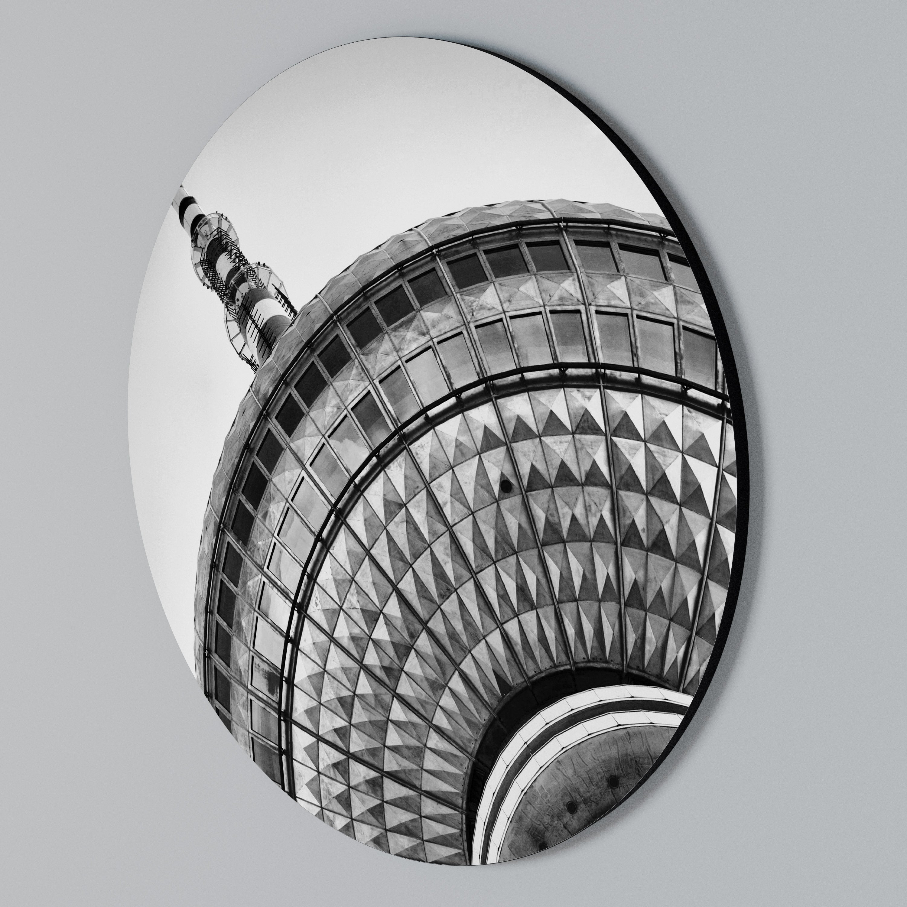 BERLINER FERNSEHTURM Round Wall Art