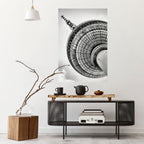 BERLINER FERNSEHTURM Selbstklebendes Poster - Hochformat