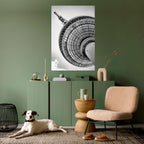 BERLINER FERNSEHTURM Selbstklebendes Poster - Hochformat