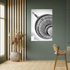 BERLINER FERNSEHTURM Selbstklebendes Poster - Hochformat