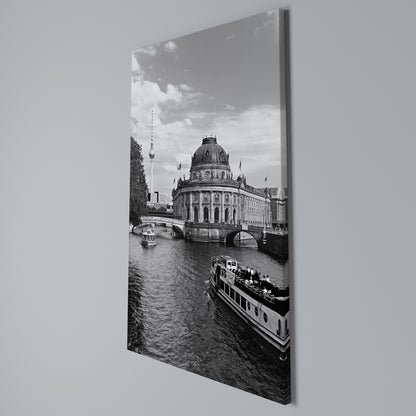 GHOSTS OF HISTORY Vertical Canvas Print