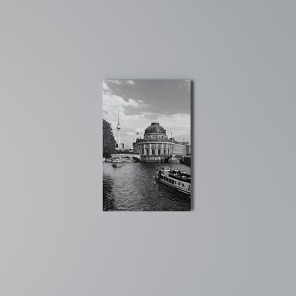 GHOSTS OF HISTORY Vertical Canvas Print