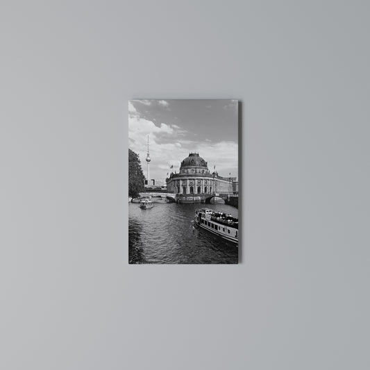 GHOSTS OF HISTORY Vertical Canvas Print