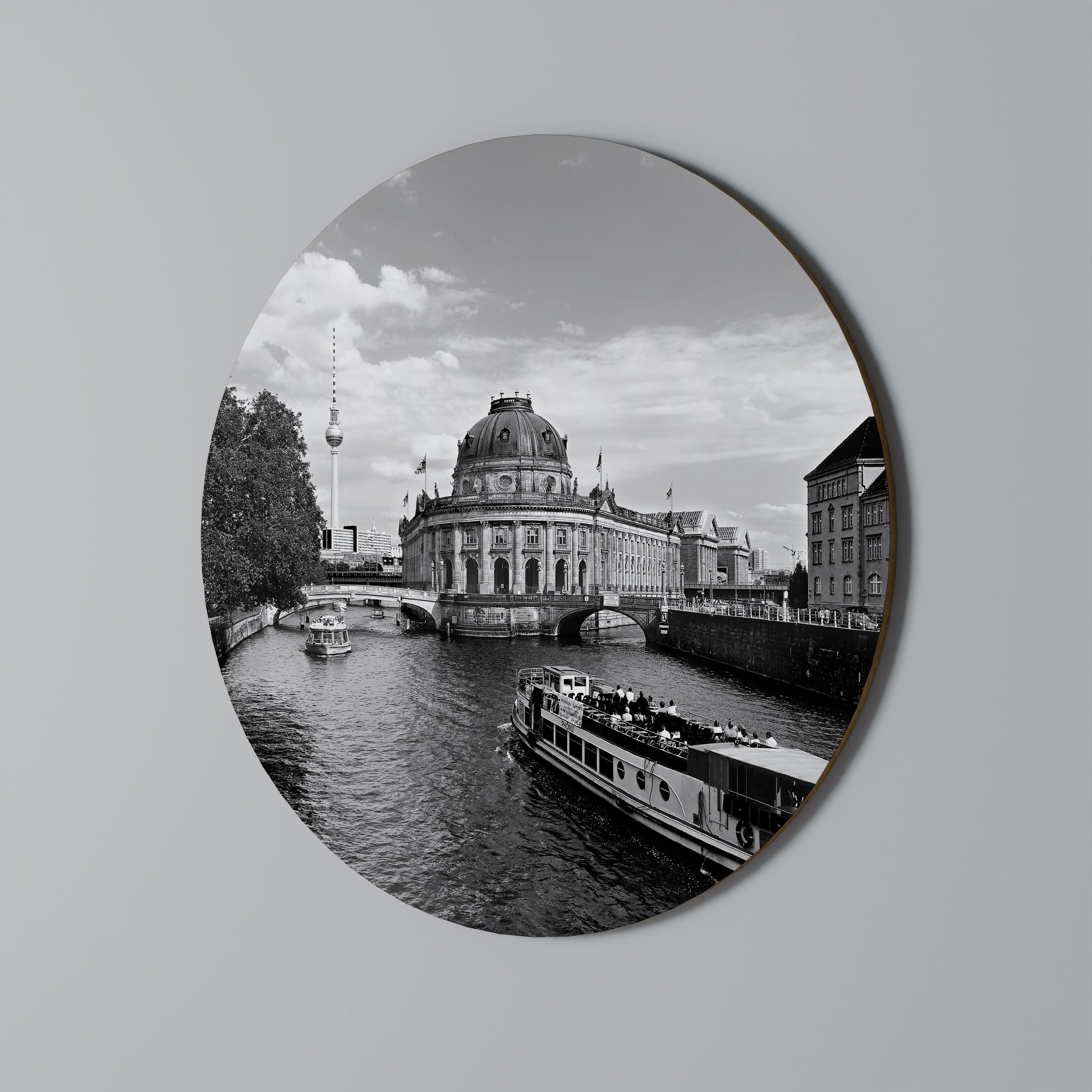 GHOSTS OF HISTORY Runde Wanddekoration Ø 69 cm