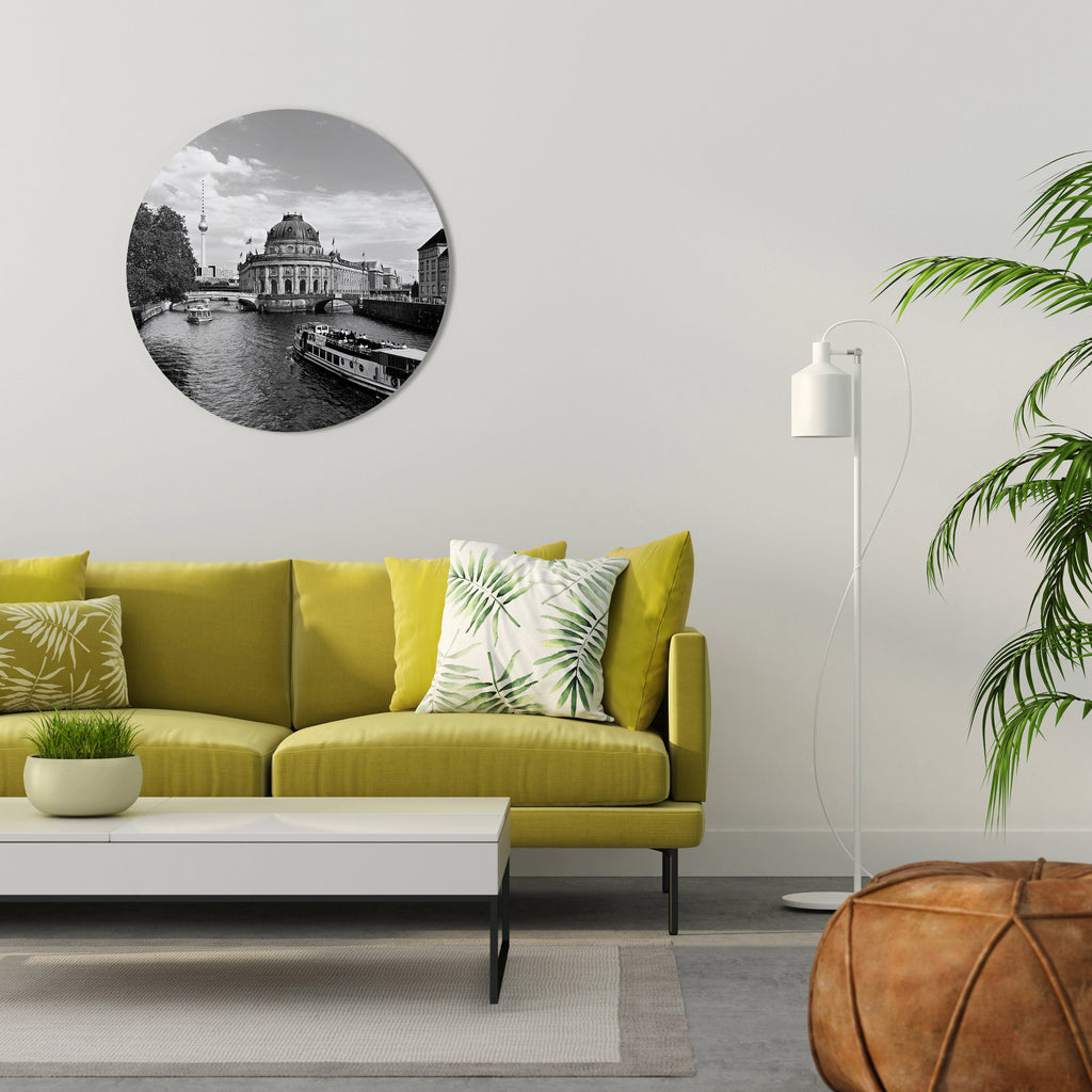 GHOSTS OF HISTORY Runde Wanddekoration Ø 69 cm