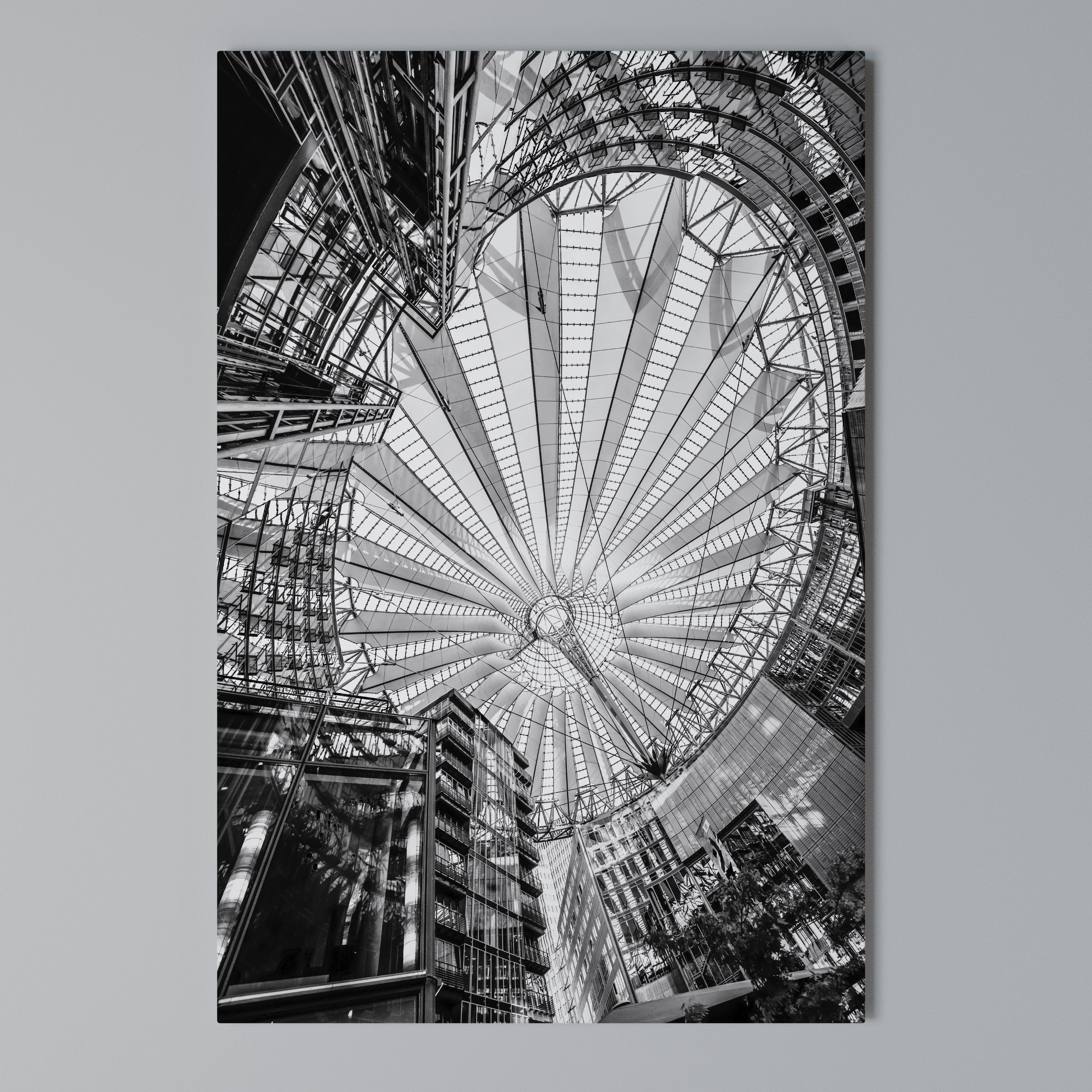 CEILING OF DREAMS Vertical Canvas Print