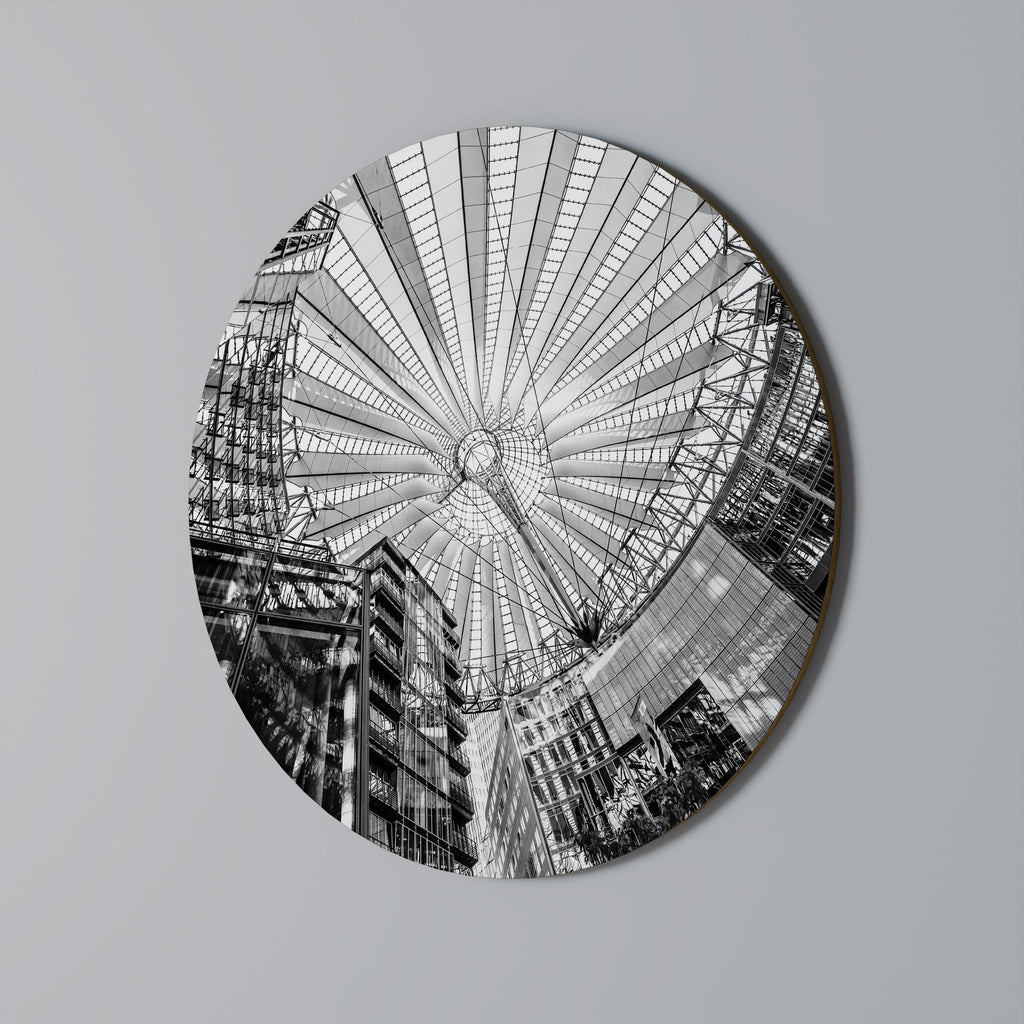 CEILING OF DREAMS Runde Wanddekoration Ø 69 cm