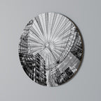 CEILING OF DREAMS Runde Wanddekoration Ø 69 cm