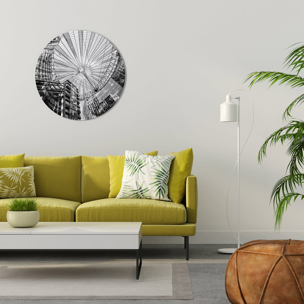 CEILING OF DREAMS Runde Wanddekoration Ø 69 cm