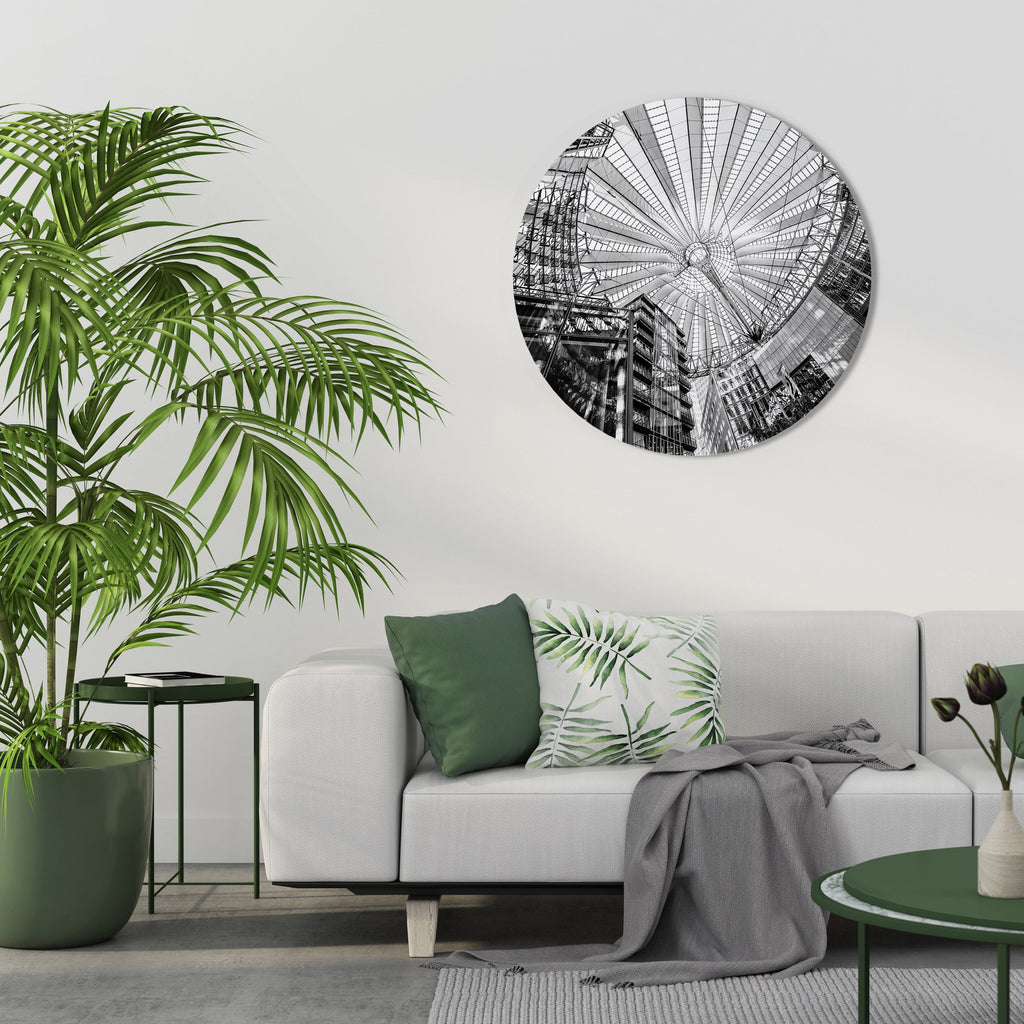 CEILING OF DREAMS Runde Wanddekoration Ø 69 cm