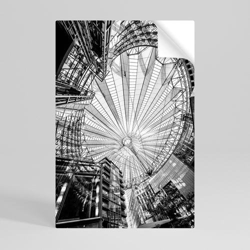 CEILING OF DREAMS Selbstklebendes Poster - Hochformat