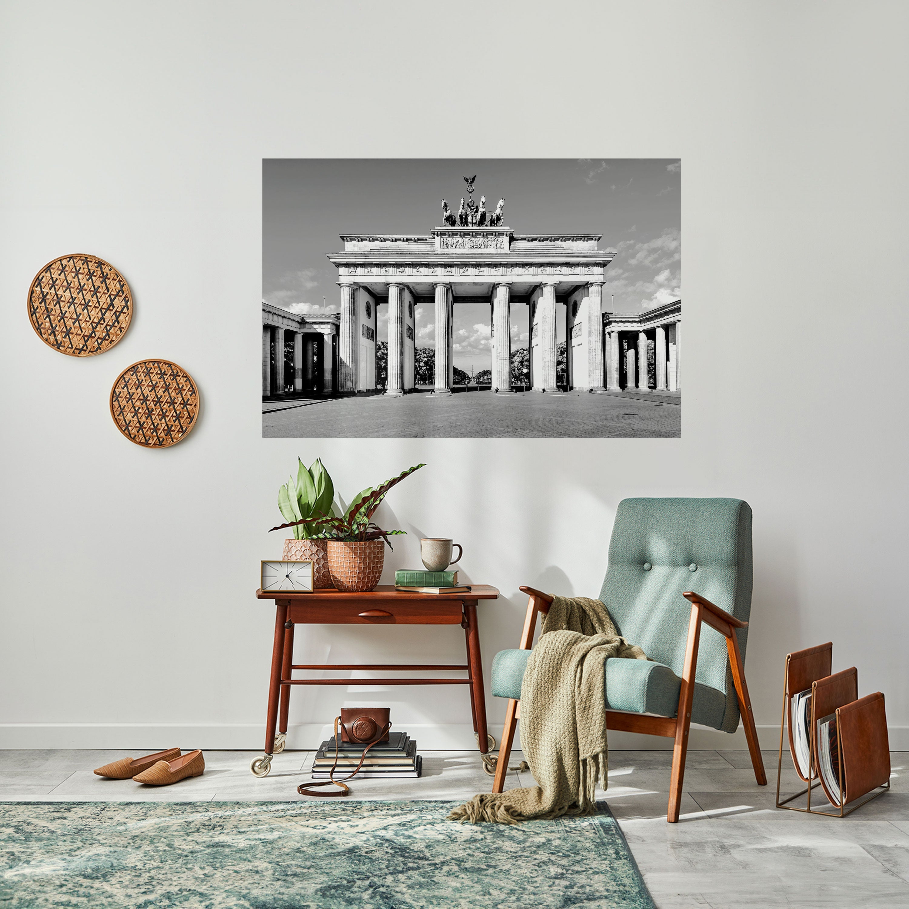 ECHOES OF HISTORY Horizontales Poster zum Abziehen und Aufkleben