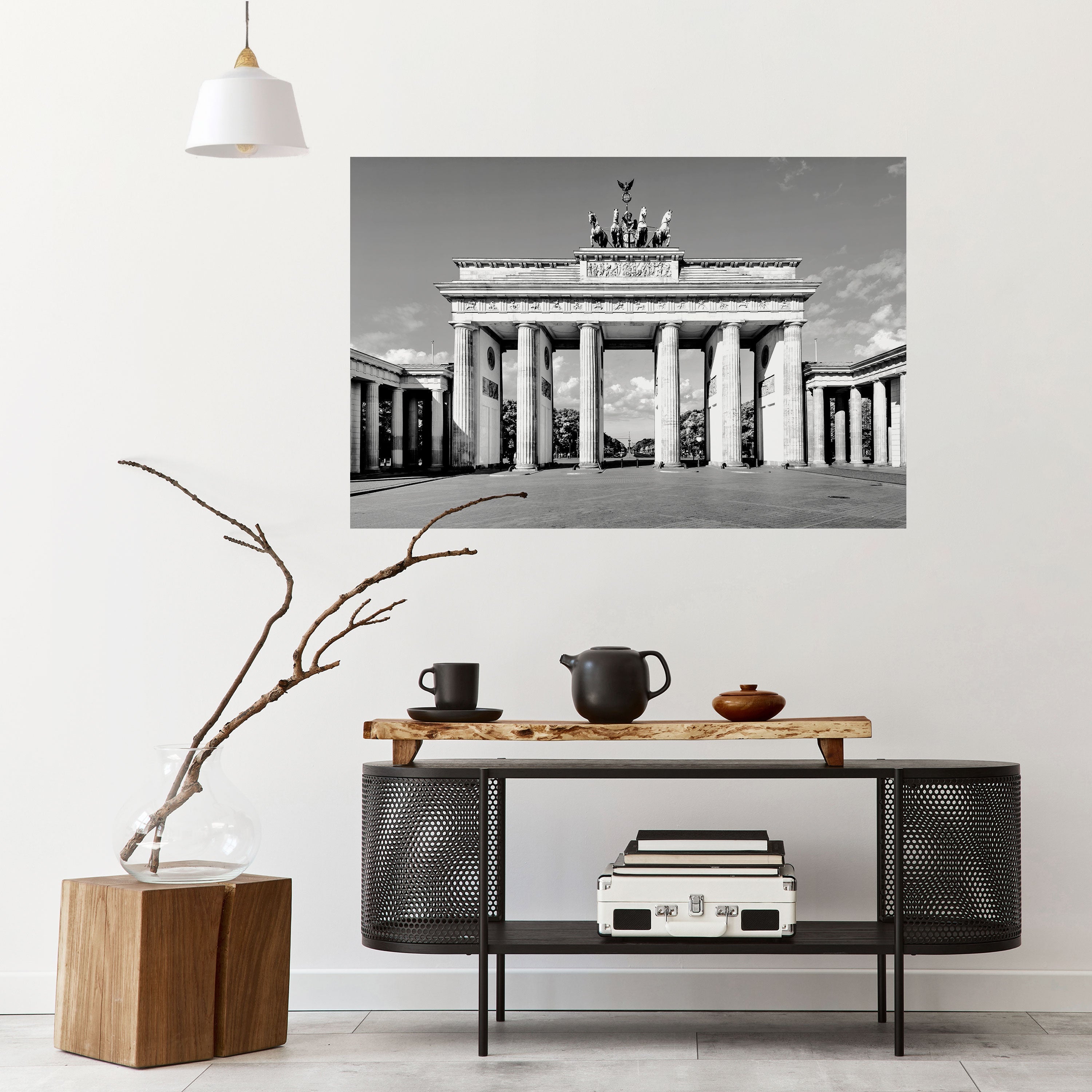 ECHOES OF HISTORY Horizontales Poster zum Abziehen und Aufkleben