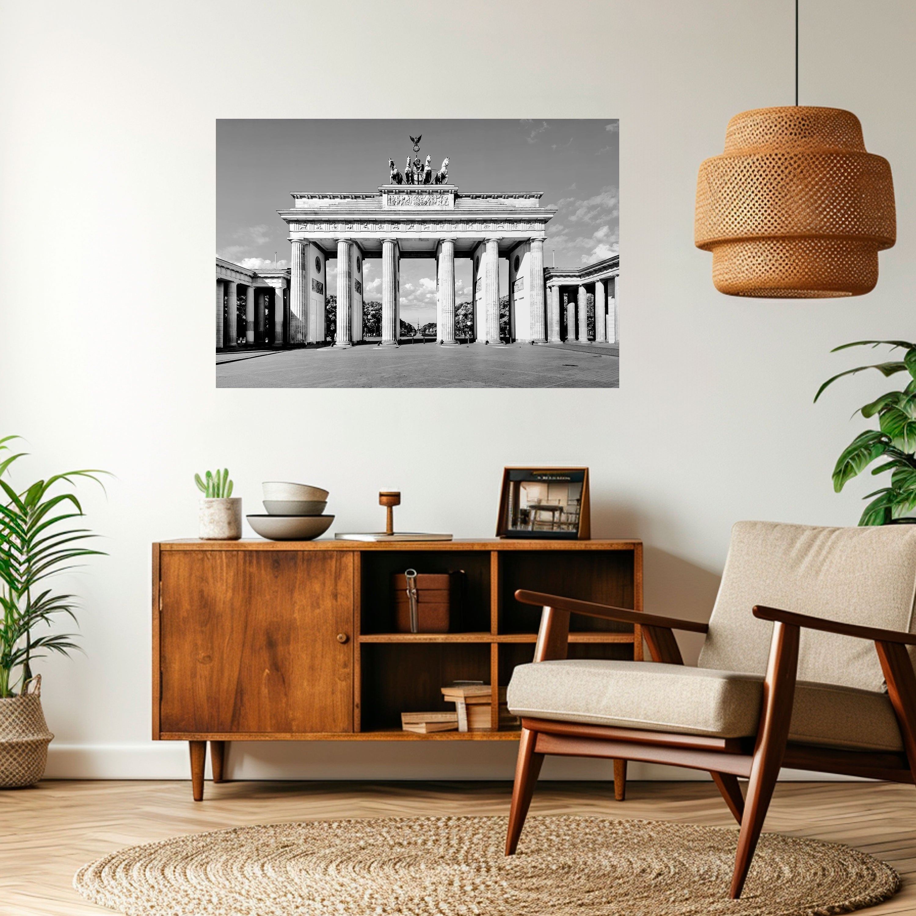ECHOES OF HISTORY Horizontales Poster zum Abziehen und Aufkleben